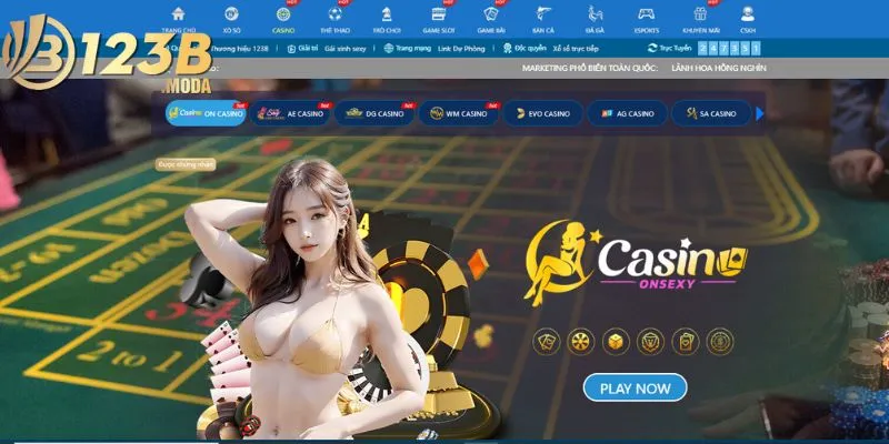 Giới thiệu 123b 3 Casino trực tuyến đang rất được yêu thích tại 123b