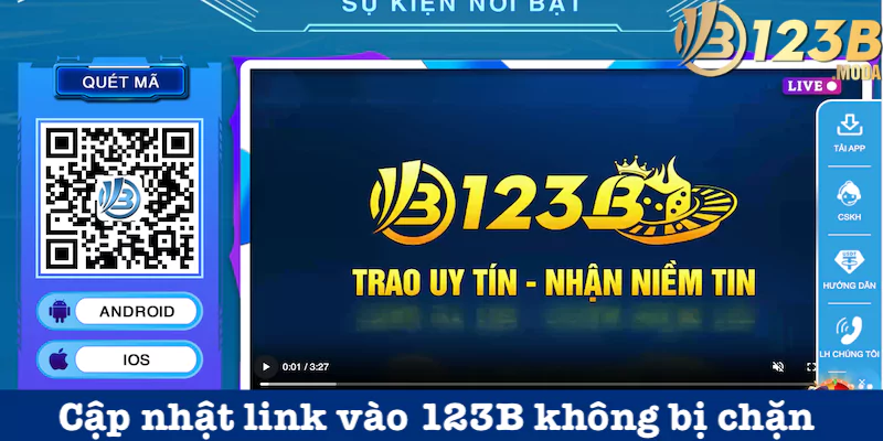 Link vào 123B 1 Cập nhật link vào 123B đúng chuẩn