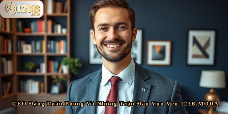 CEO Đặng Tuấn Phong Và Những Trận Đấu Vun Vén 123B.MODA 2 Bước khởi đầu đầy gian nan của CEO Đặng Tuấn Phong