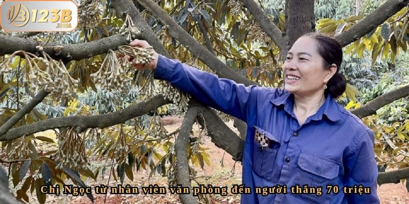 Kho Báu Trên Mạng Của Chị Ngọc - Thắng 70 Triệu Từ Trò Chơi Slot Tại 123B 2 Chị Ngọc từ nhân viên văn phòng đến người thắng 70 triệu