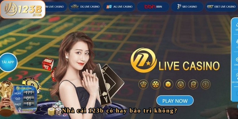 Tìm hiểu: Nhà cái 123b có hay bảo trì hệ thống không? 2 Nhà cái 123b có hay bảo trì không? Nhìn từ hoạt động thực tế của hệ thống
