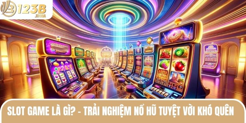 Slot Game Là Gì? - Trải Nghiệm Nổ Hũ Tuyệt Vời Khó Quên  1 slot game la gi anh dai dien